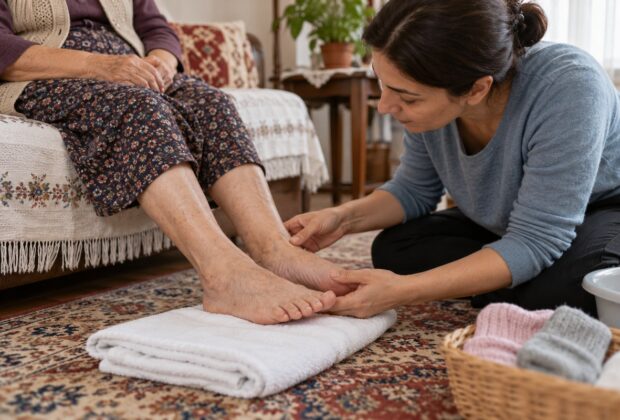 Diyabetli Yaşlılarda Ayak Bakımı Nasıl Yapılır?